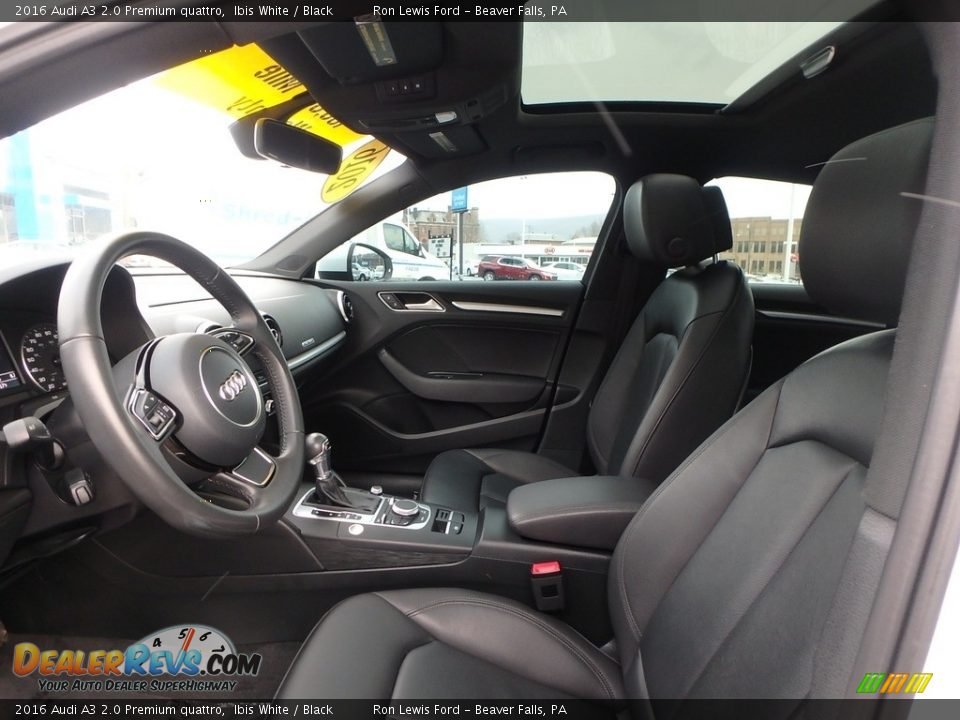 2016 Audi A3 2.0 Premium quattro Ibis White / Black Photo #11
