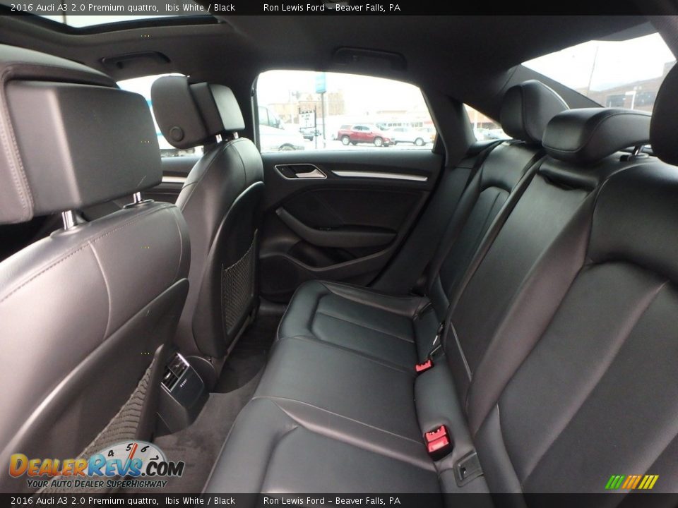 2016 Audi A3 2.0 Premium quattro Ibis White / Black Photo #12