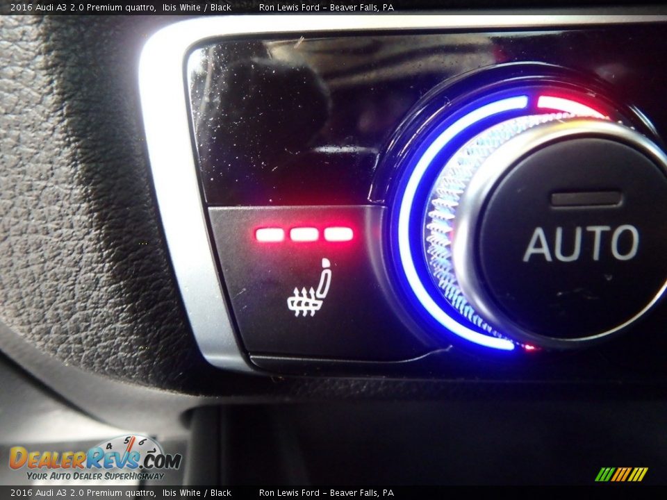 2016 Audi A3 2.0 Premium quattro Ibis White / Black Photo #19