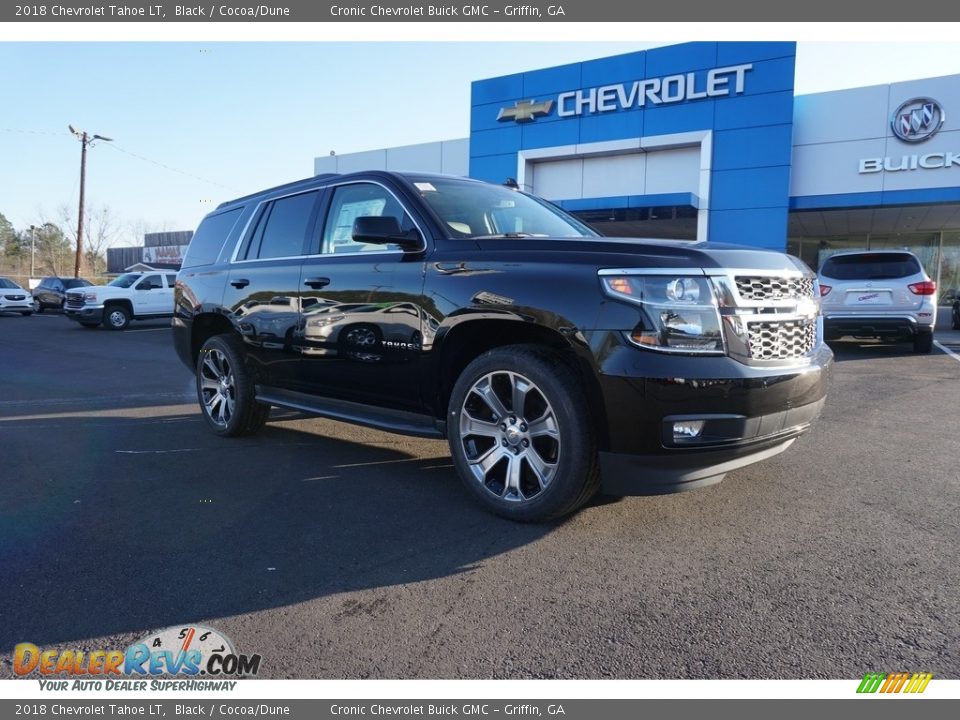 2018 Chevrolet Tahoe LT Black / Cocoa/Dune Photo #1