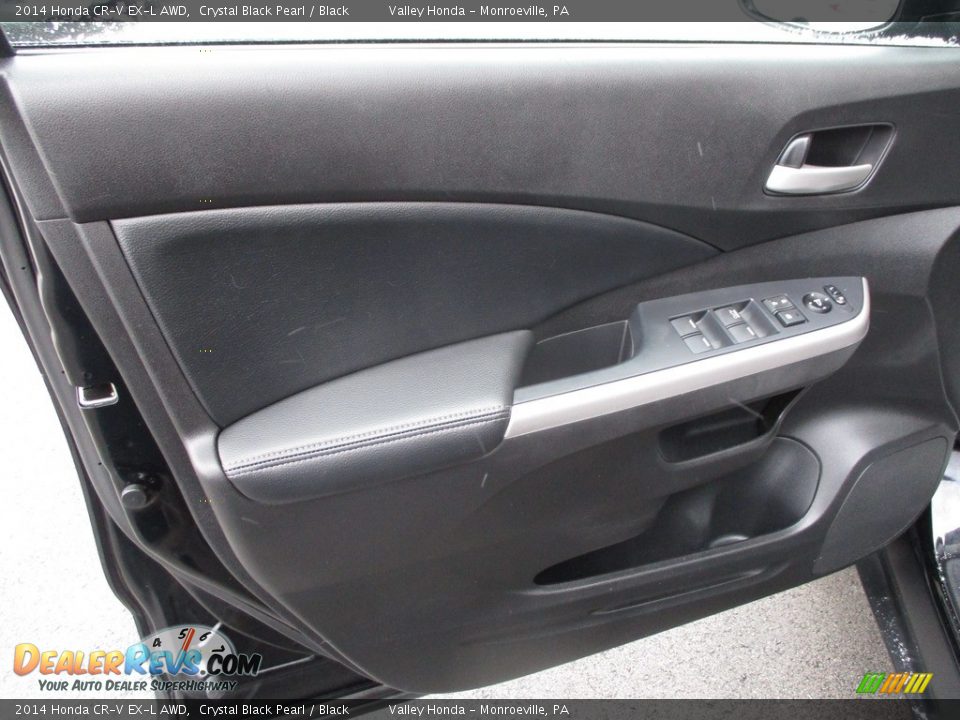 2014 Honda CR-V EX-L AWD Crystal Black Pearl / Black Photo #11