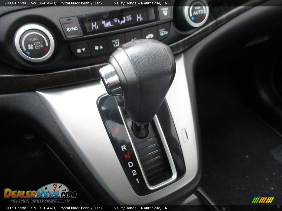 2014 Honda CR-V EX-L AWD Crystal Black Pearl / Black Photo #15