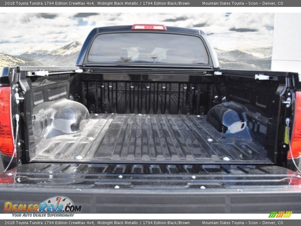 2018 Toyota Tundra 1794 Edition CrewMax 4x4 Midnight Black Metallic / 1794 Edition Black/Brown Photo #8