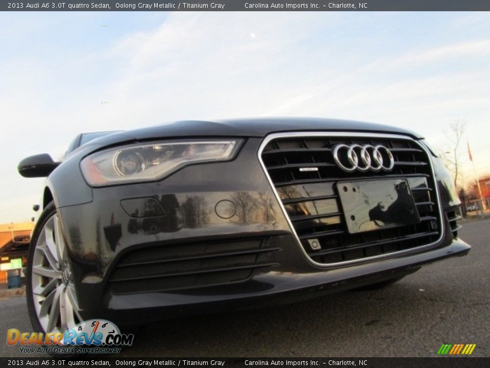 2013 Audi A6 3.0T quattro Sedan Oolong Gray Metallic / Titanium Gray Photo #1