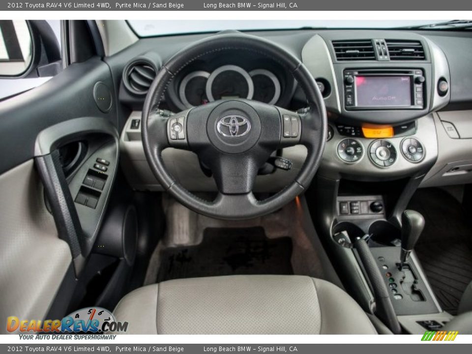 2012 Toyota RAV4 V6 Limited 4WD Pyrite Mica / Sand Beige Photo #4