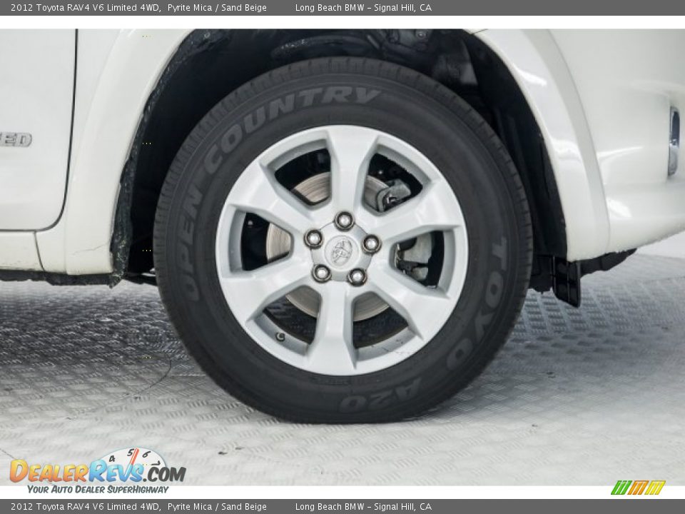 2012 Toyota RAV4 V6 Limited 4WD Pyrite Mica / Sand Beige Photo #8
