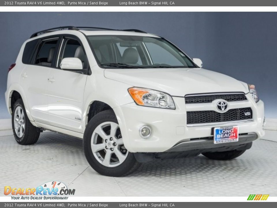 2012 Toyota RAV4 V6 Limited 4WD Pyrite Mica / Sand Beige Photo #12