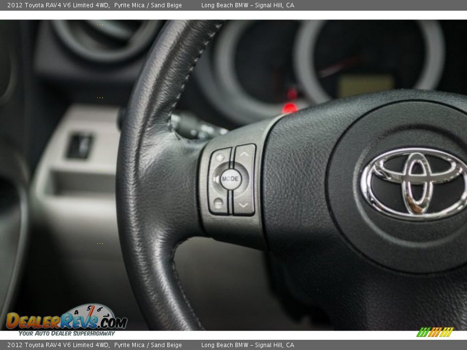 2012 Toyota RAV4 V6 Limited 4WD Pyrite Mica / Sand Beige Photo #13