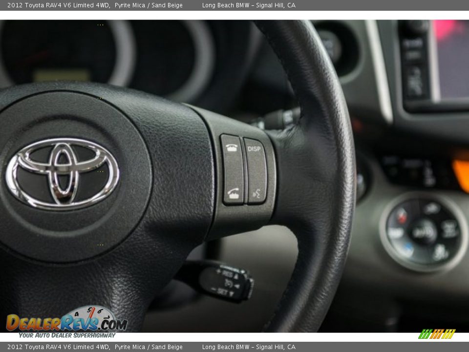 2012 Toyota RAV4 V6 Limited 4WD Pyrite Mica / Sand Beige Photo #14