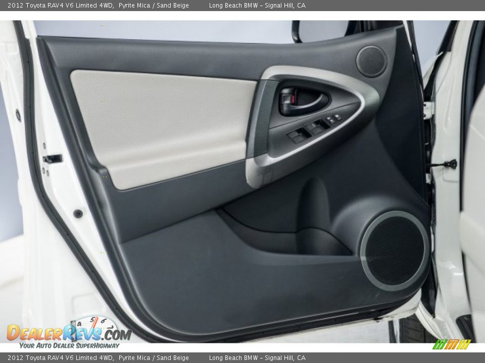 2012 Toyota RAV4 V6 Limited 4WD Pyrite Mica / Sand Beige Photo #17