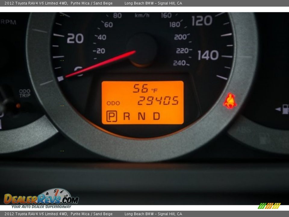 2012 Toyota RAV4 V6 Limited 4WD Pyrite Mica / Sand Beige Photo #25