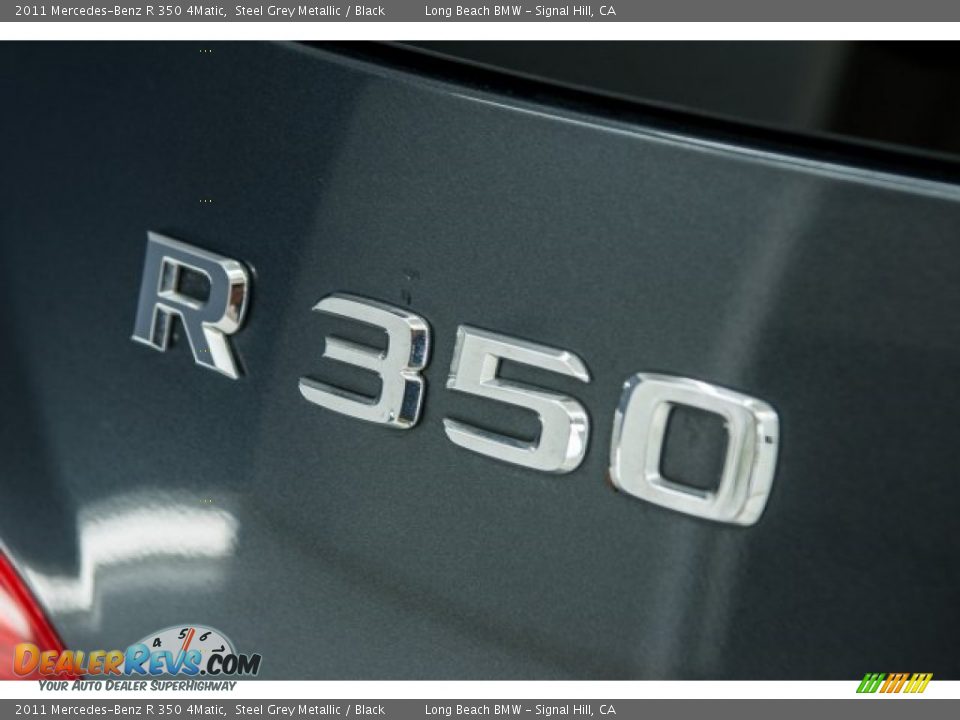 2011 Mercedes-Benz R 350 4Matic Steel Grey Metallic / Black Photo #6