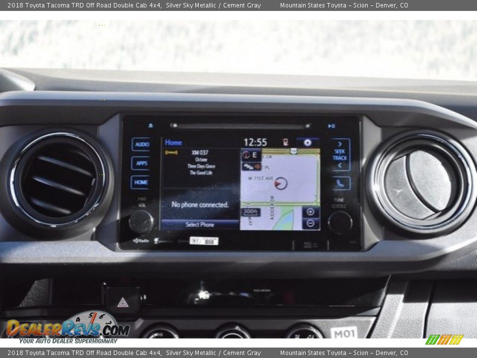 2018 Toyota Tacoma TRD Off Road Double Cab 4x4 Silver Sky Metallic / Cement Gray Photo #6