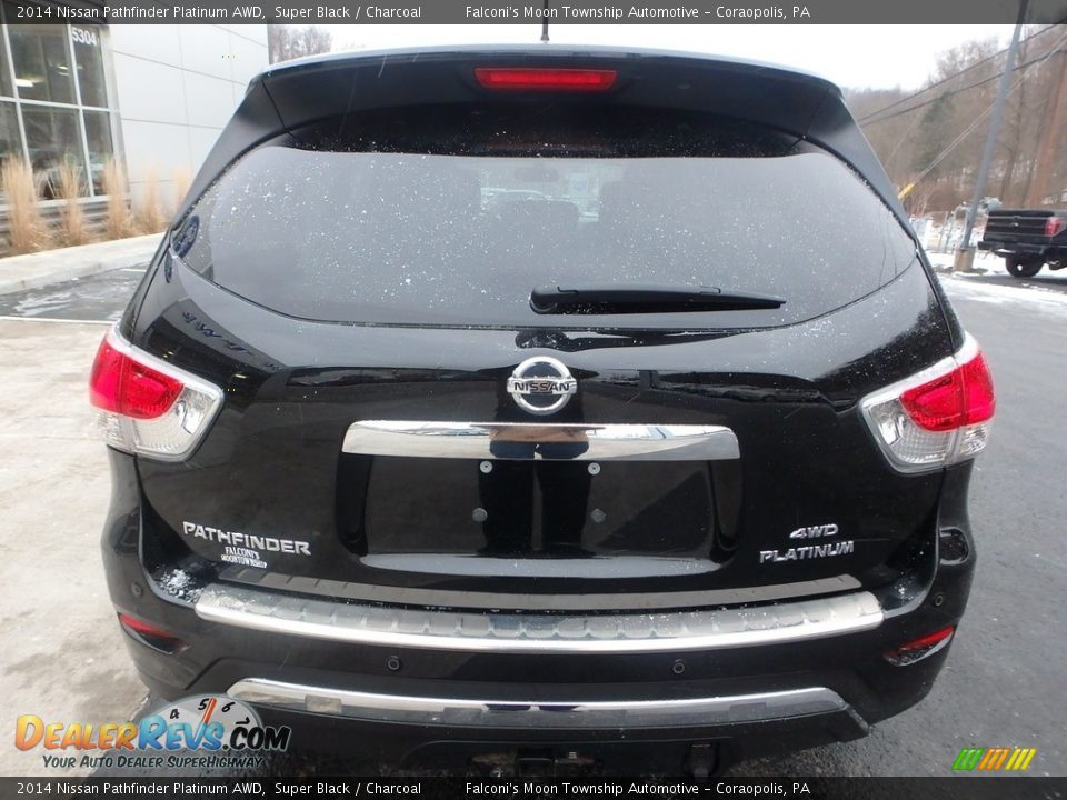 2014 Nissan Pathfinder Platinum AWD Super Black / Charcoal Photo #3