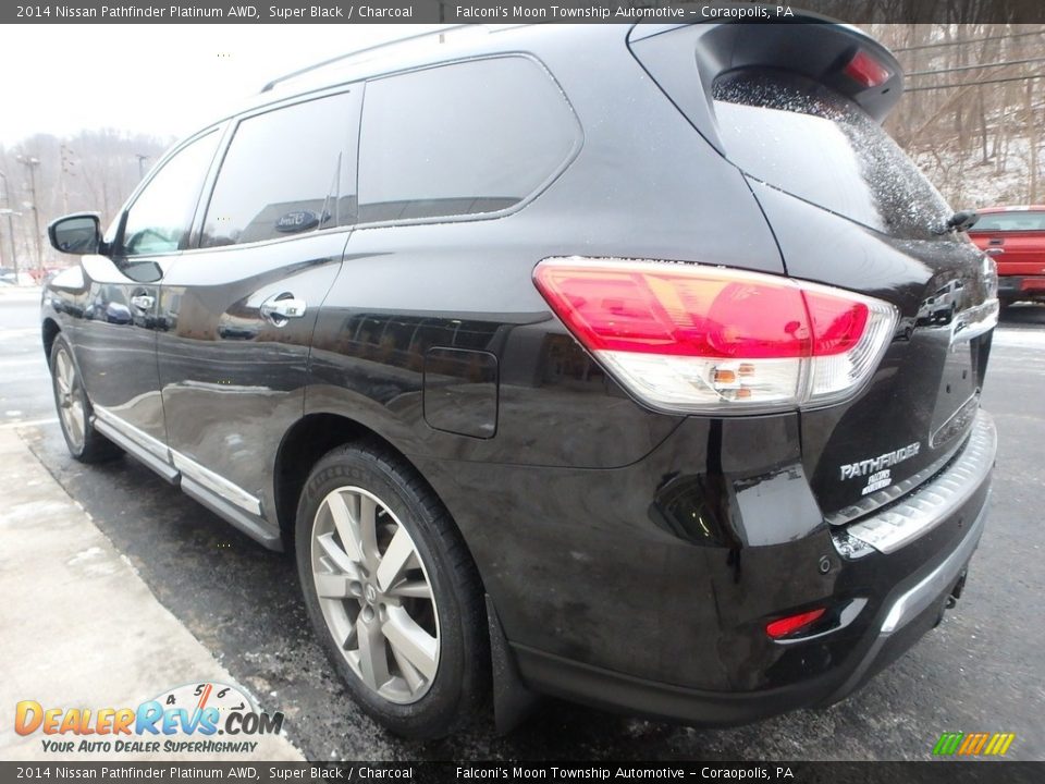 2014 Nissan Pathfinder Platinum AWD Super Black / Charcoal Photo #4