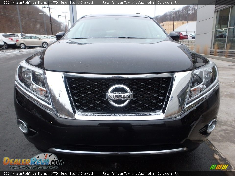 2014 Nissan Pathfinder Platinum AWD Super Black / Charcoal Photo #7