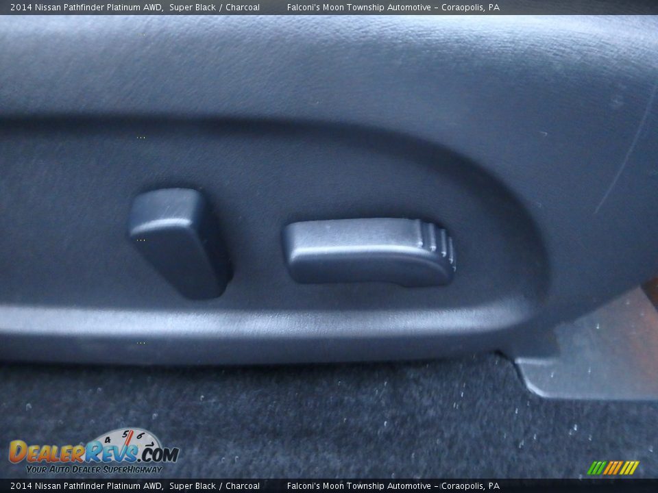 2014 Nissan Pathfinder Platinum AWD Super Black / Charcoal Photo #12