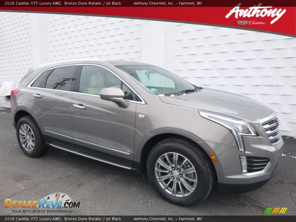 2018 Cadillac XT5 Luxury AWD Bronze Dune Metallic / Jet Black Photo #1