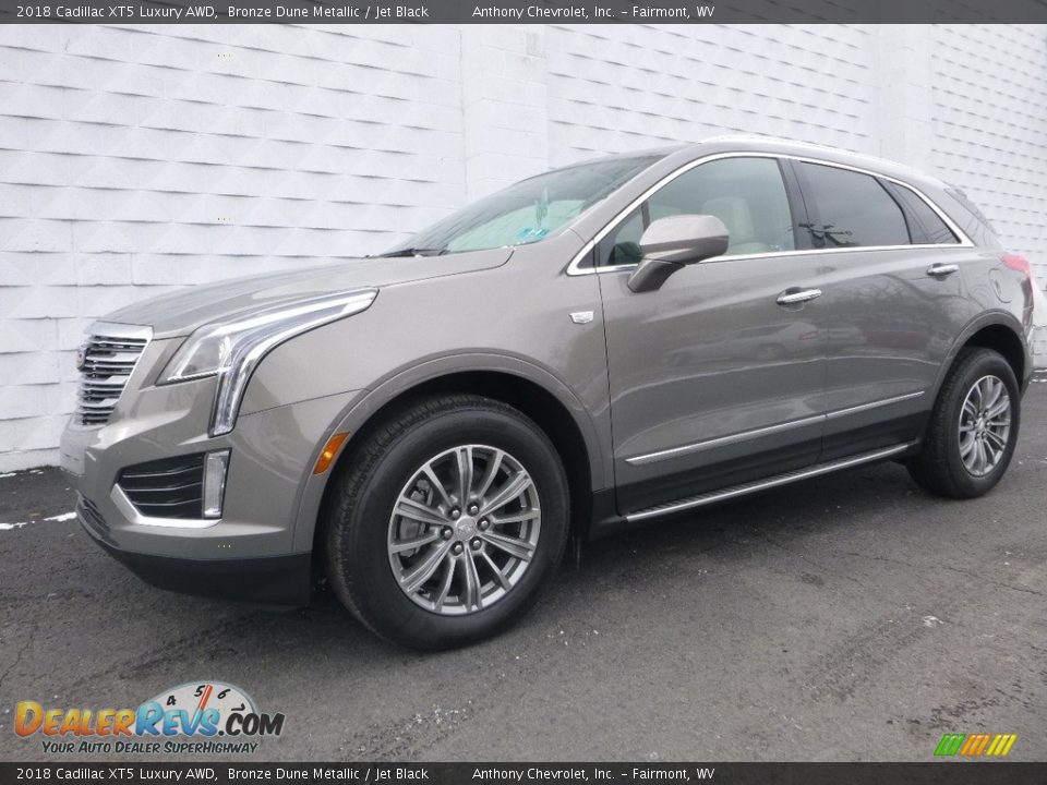 2018 Cadillac XT5 Luxury AWD Bronze Dune Metallic / Jet Black Photo #2