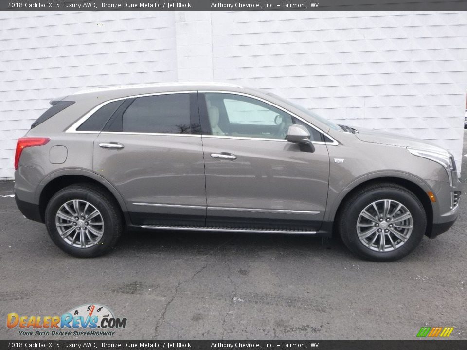 2018 Cadillac XT5 Luxury AWD Bronze Dune Metallic / Jet Black Photo #3