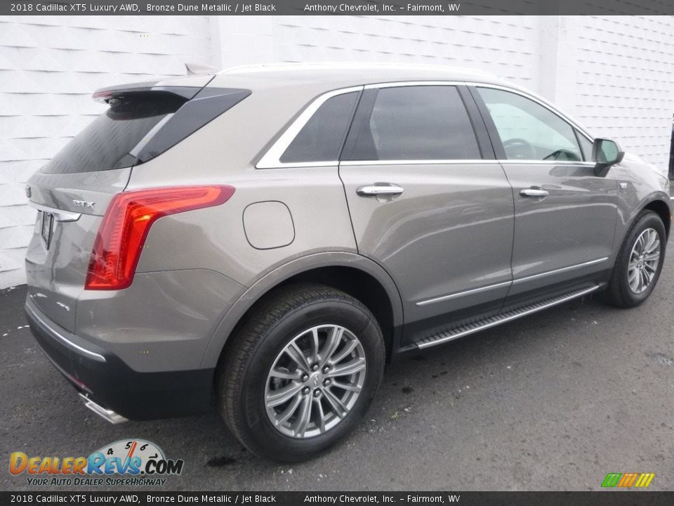 2018 Cadillac XT5 Luxury AWD Bronze Dune Metallic / Jet Black Photo #6