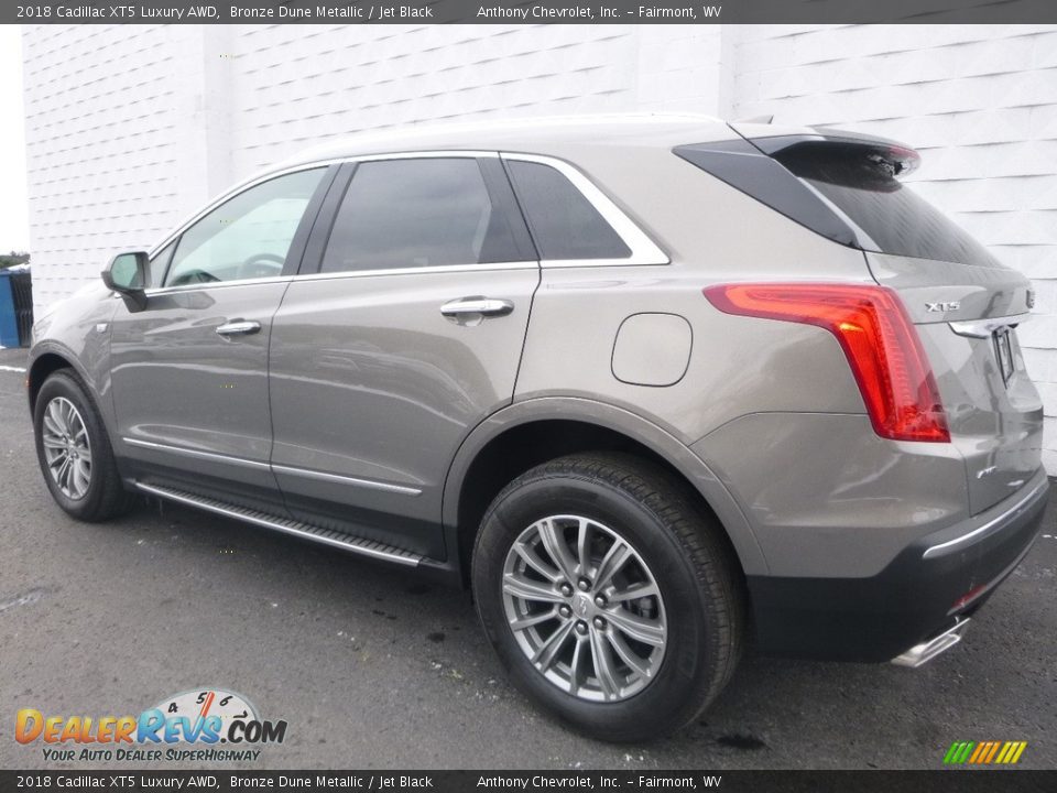 2018 Cadillac XT5 Luxury AWD Bronze Dune Metallic / Jet Black Photo #7
