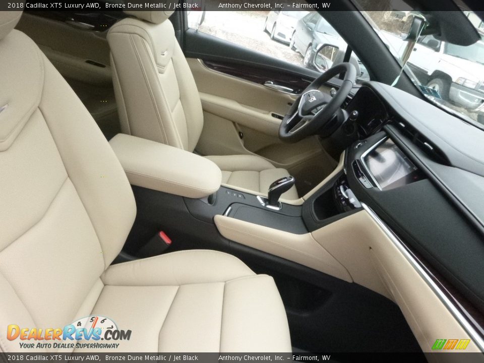 2018 Cadillac XT5 Luxury AWD Bronze Dune Metallic / Jet Black Photo #10
