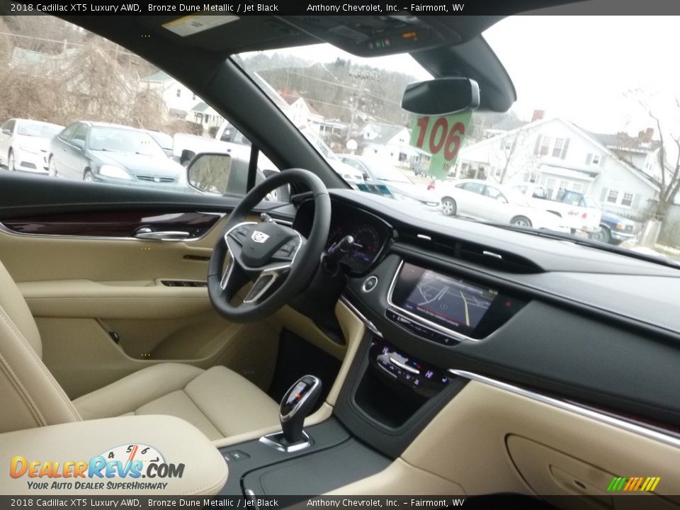 2018 Cadillac XT5 Luxury AWD Bronze Dune Metallic / Jet Black Photo #11
