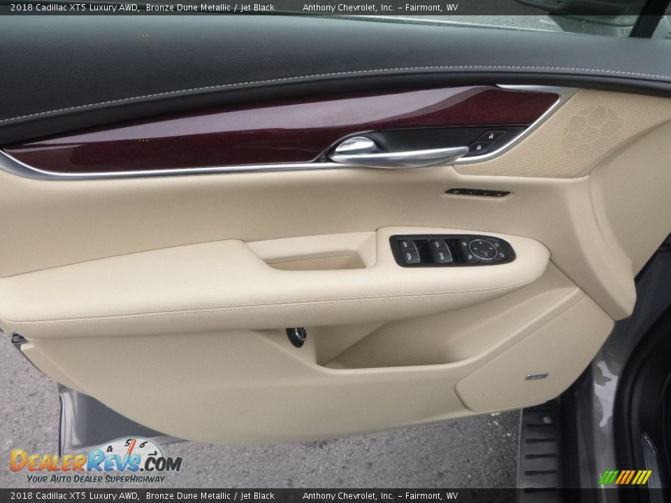 2018 Cadillac XT5 Luxury AWD Bronze Dune Metallic / Jet Black Photo #13