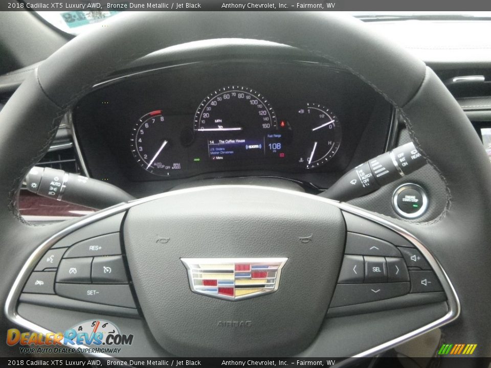 2018 Cadillac XT5 Luxury AWD Bronze Dune Metallic / Jet Black Photo #19