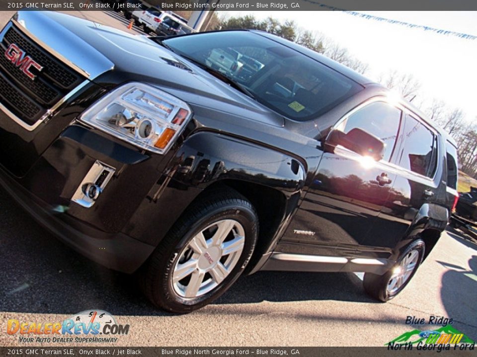 2015 GMC Terrain SLE Onyx Black / Jet Black Photo #28