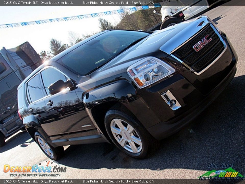 2015 GMC Terrain SLE Onyx Black / Jet Black Photo #29