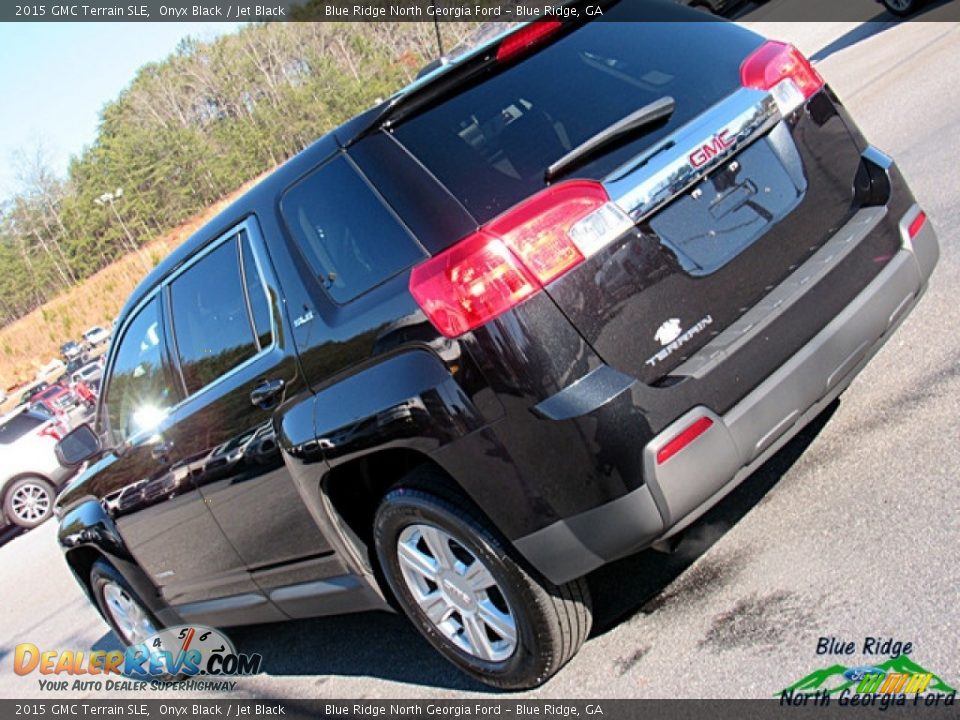 2015 GMC Terrain SLE Onyx Black / Jet Black Photo #31