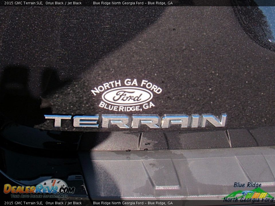 2015 GMC Terrain SLE Onyx Black / Jet Black Photo #32