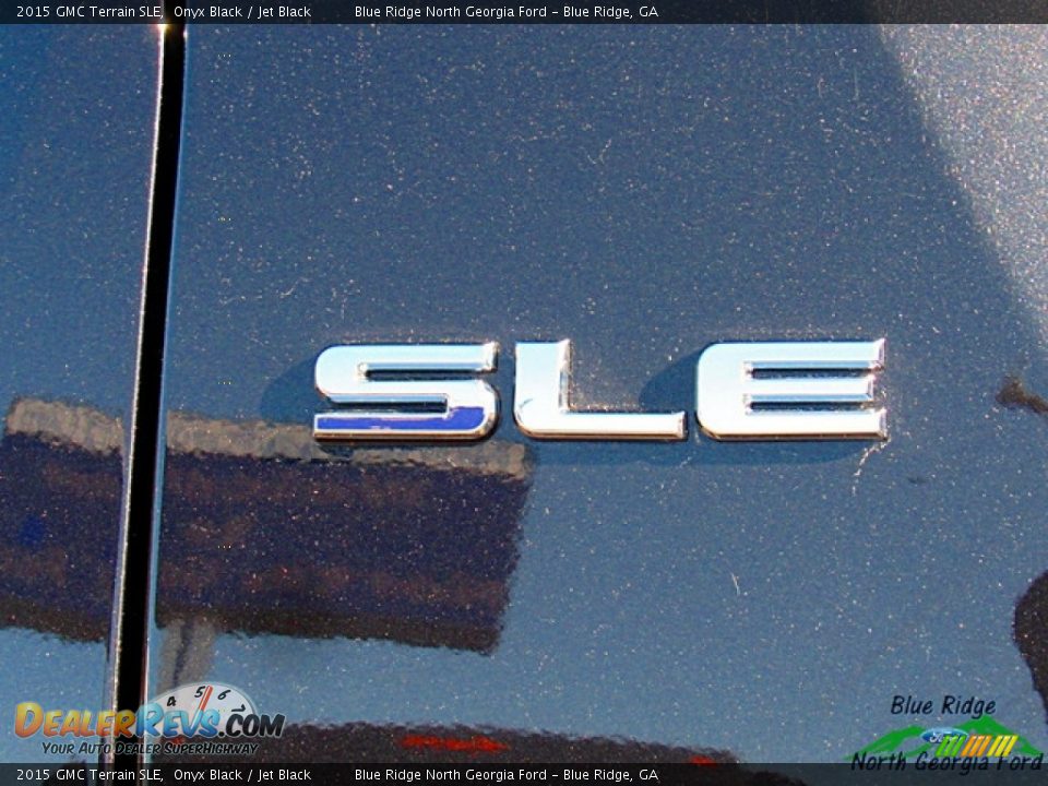 2015 GMC Terrain SLE Onyx Black / Jet Black Photo #33