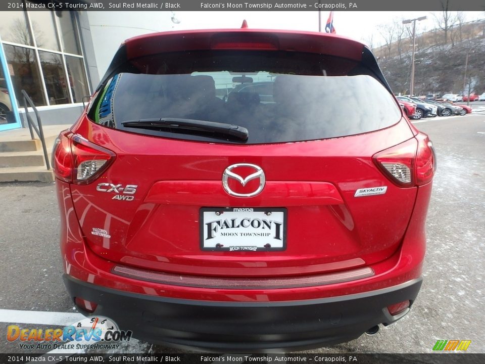 2014 Mazda CX-5 Touring AWD Soul Red Metallic / Black Photo #3