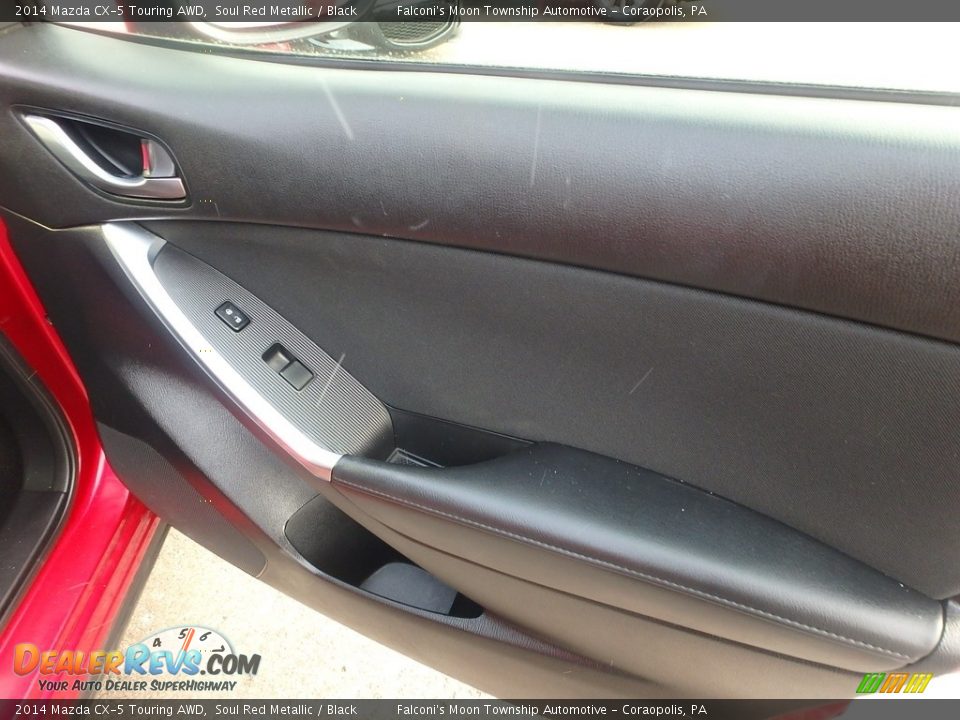 2014 Mazda CX-5 Touring AWD Soul Red Metallic / Black Photo #12