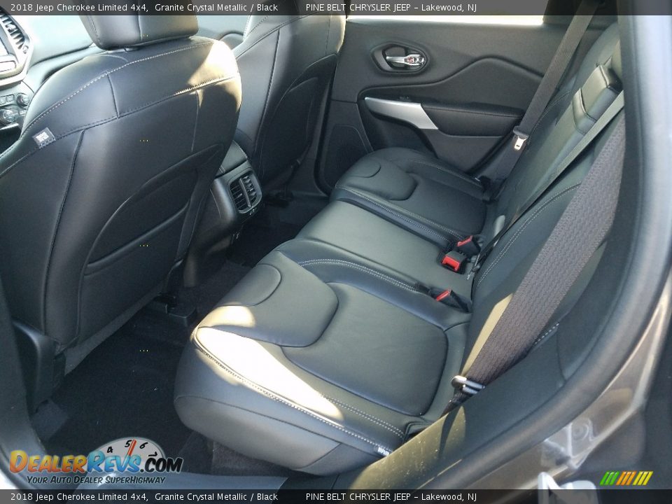 2018 Jeep Cherokee Limited 4x4 Granite Crystal Metallic / Black Photo #8