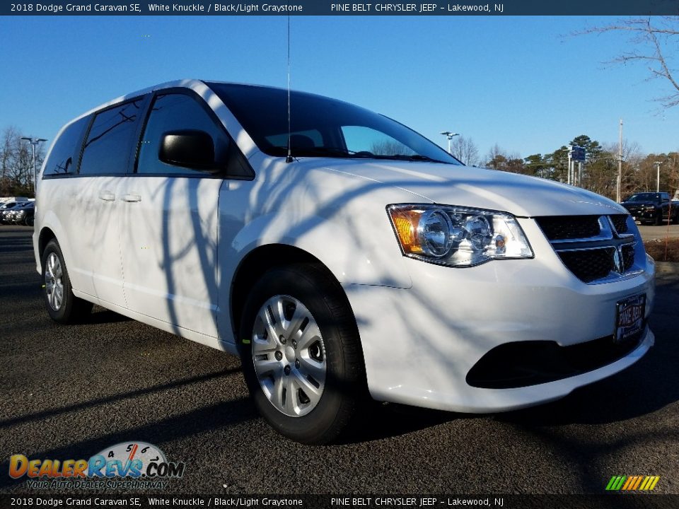 2018 Dodge Grand Caravan SE White Knuckle / Black/Light Graystone Photo #1