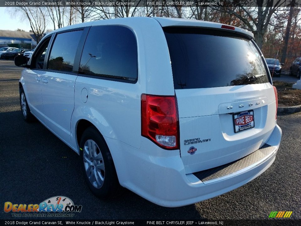 2018 Dodge Grand Caravan SE White Knuckle / Black/Light Graystone Photo #4