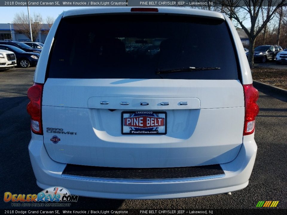2018 Dodge Grand Caravan SE White Knuckle / Black/Light Graystone Photo #5