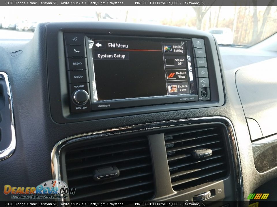 2018 Dodge Grand Caravan SE White Knuckle / Black/Light Graystone Photo #10