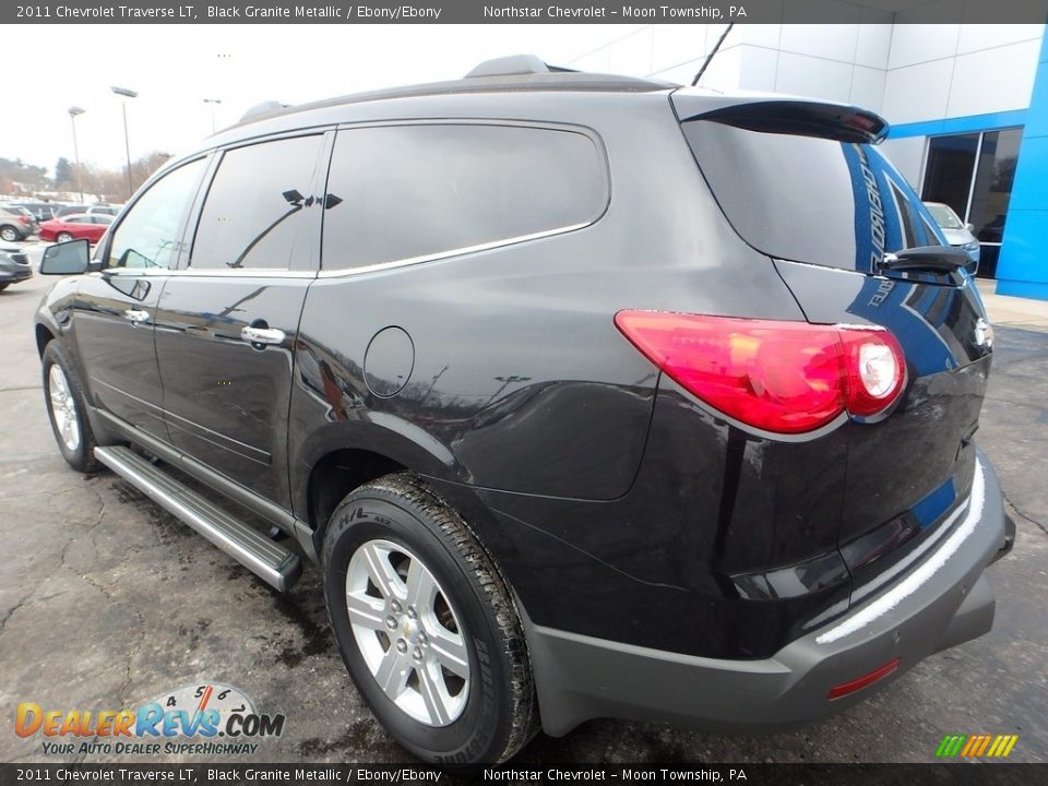 2011 Chevrolet Traverse LT Black Granite Metallic / Ebony/Ebony Photo #4