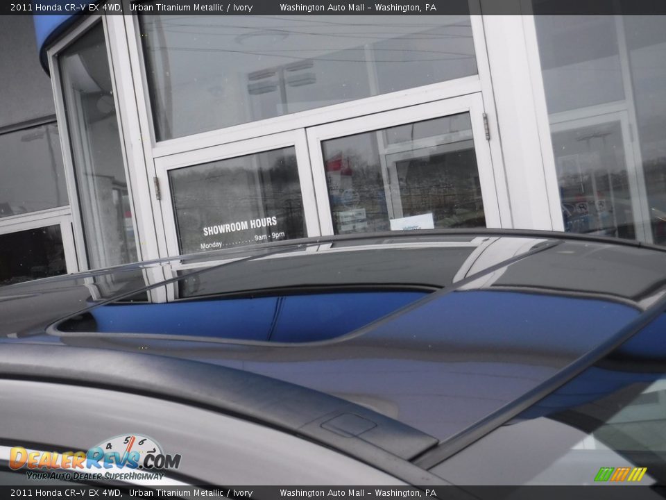 2011 Honda CR-V EX 4WD Urban Titanium Metallic / Ivory Photo #4