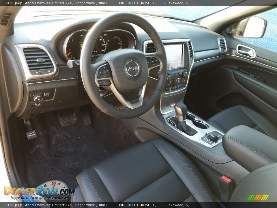 2018 Jeep Grand Cherokee Limited 4x4 Bright White / Black Photo #8