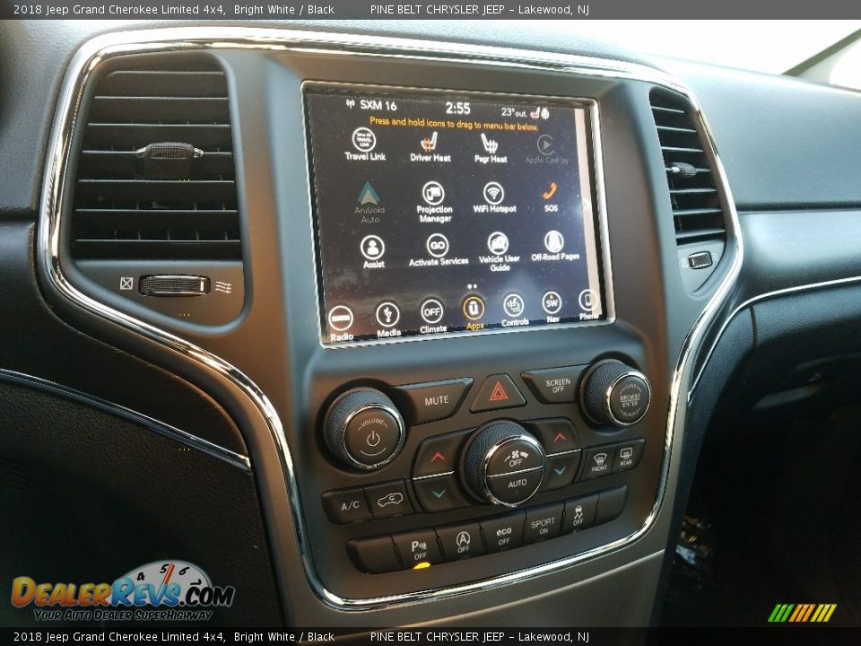 2018 Jeep Grand Cherokee Limited 4x4 Bright White / Black Photo #11