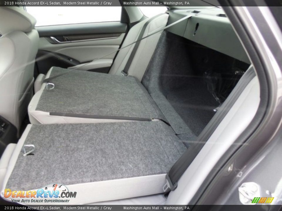 2018 Honda Accord EX-L Sedan Modern Steel Metallic / Gray Photo #11