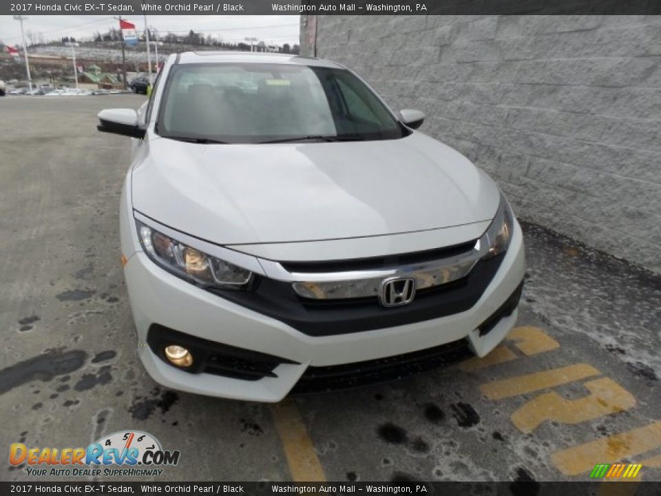 2017 Honda Civic EX-T Sedan White Orchid Pearl / Black Photo #3