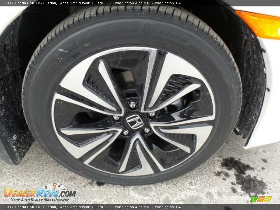 2017 Honda Civic EX-T Sedan White Orchid Pearl / Black Photo #4