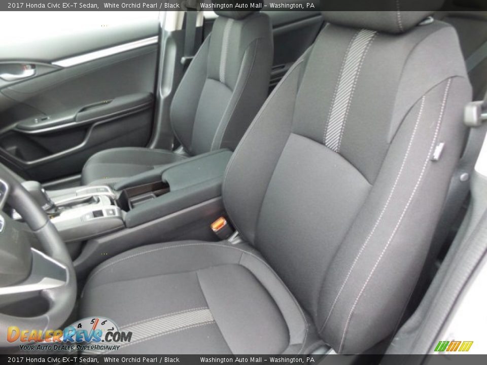 2017 Honda Civic EX-T Sedan White Orchid Pearl / Black Photo #9